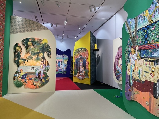 スヌーピーと現代アートの融合！松山智一展「FIRST LAST」限定コラボ