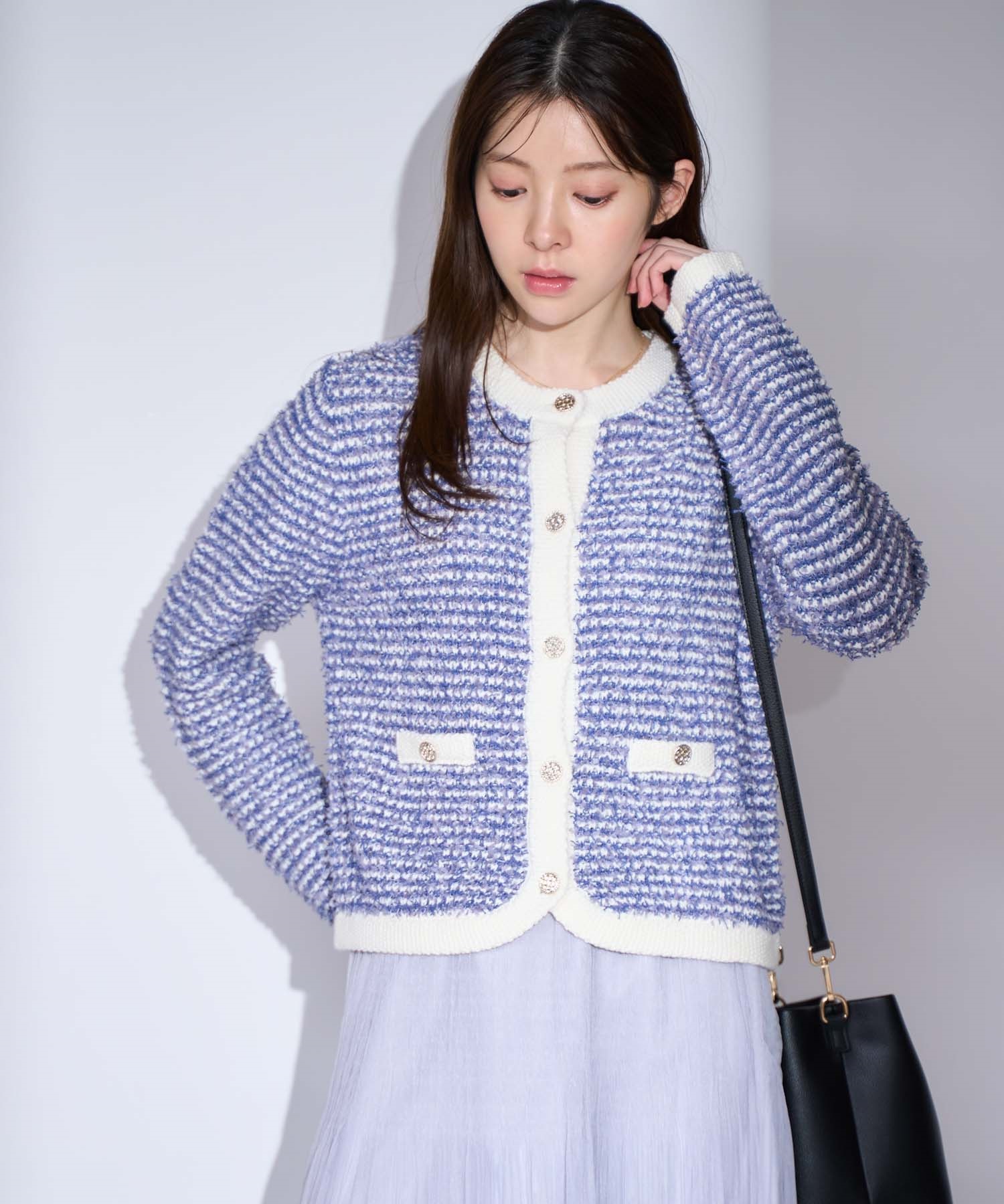 ツイードニットカーディガン | カーディガン | NOELA OFFICIAL WEB STORE