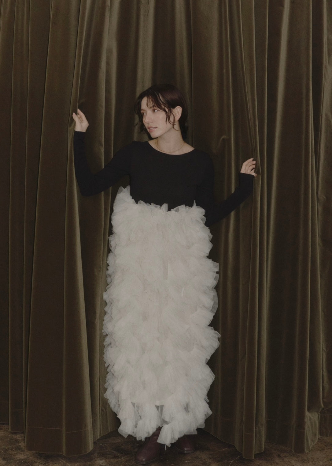 ruffle tulle dress – NOTRE émor