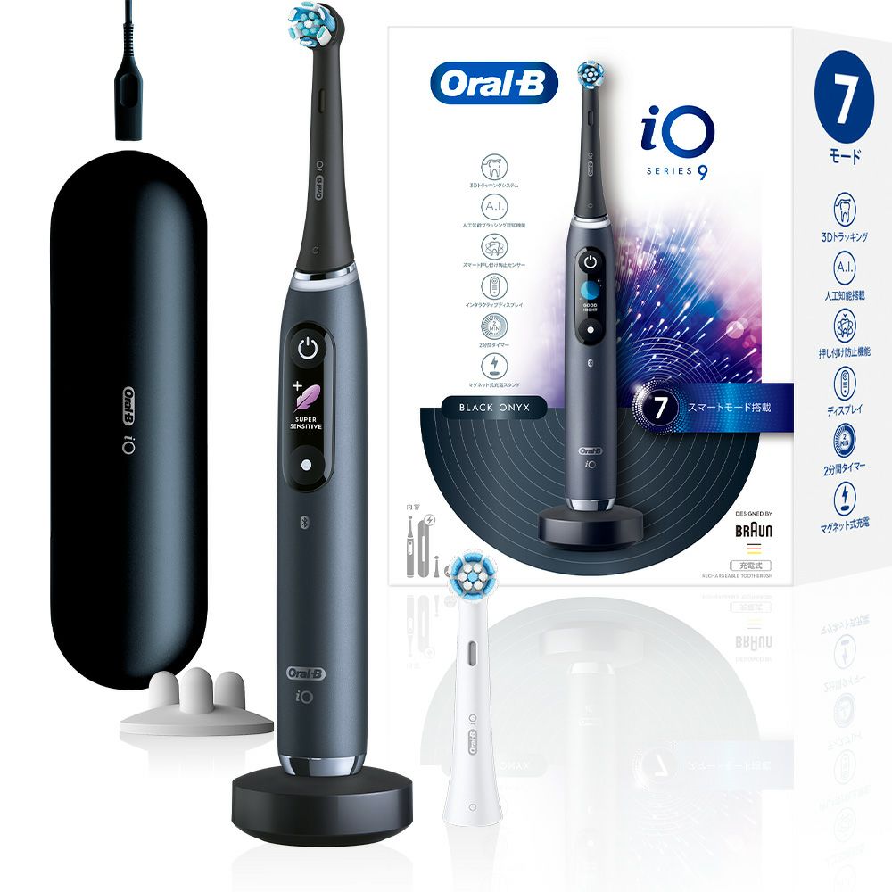 新品】Oral-B iO 4s ブラック 替えブラシ4本付き 電動歯ブラシ Amazon