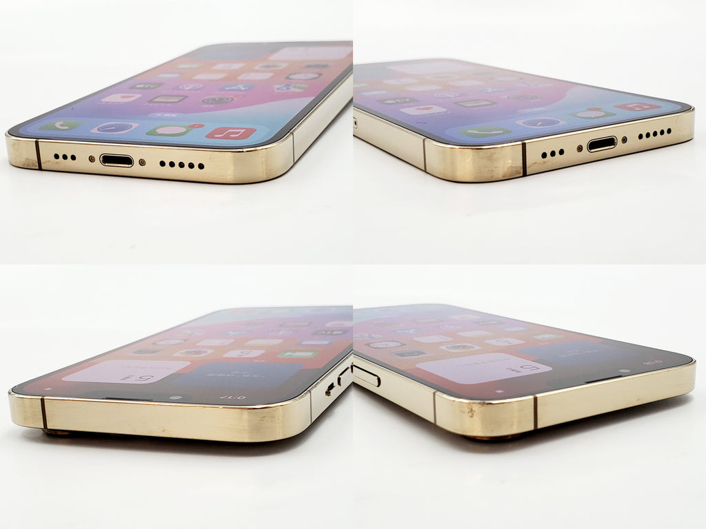 Cランク】SIMフリー iPhone13 Pro 256GB ゴールド MLUQ3J/A Apple