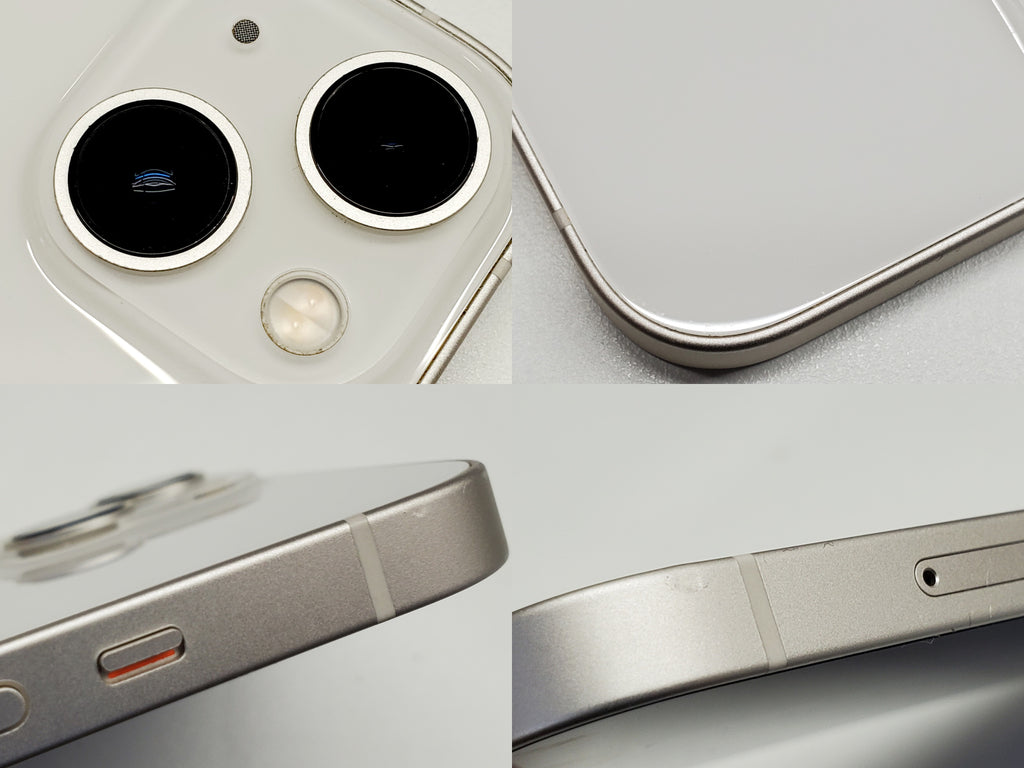 Cランク】SIMフリー iPhone13 256GB スターライト MLNJ3J/A A2631