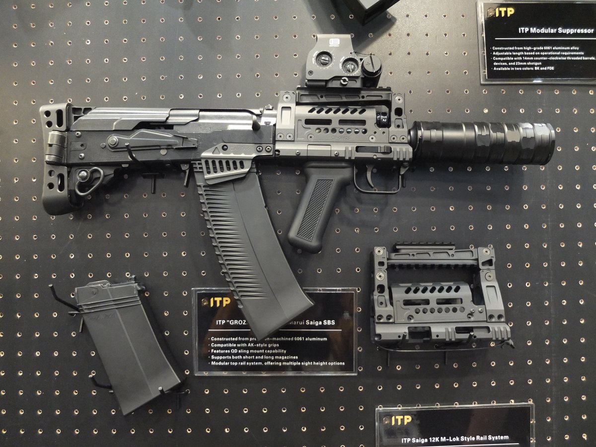 MOA2024 #ITPAIRSOFT - NEW 東京 マルイ Saiga 12K 用 GROZA -12 Kit M