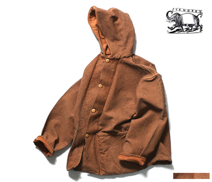 テンダー TENDER Co. フーデッドジャケット ライランドウール コットン