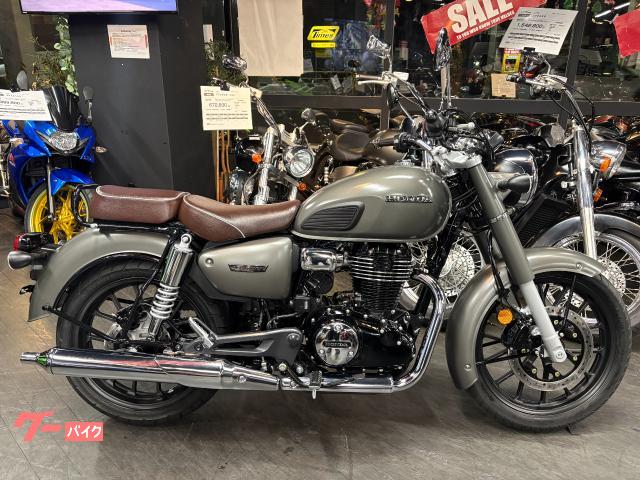 ホンダ GB350C 2025年モデル グレー フルノーマル車両 純正