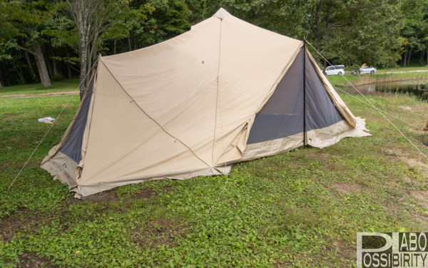 サバティカルテント購入！スカイパイロットTC機能性紹介【使用レビュー