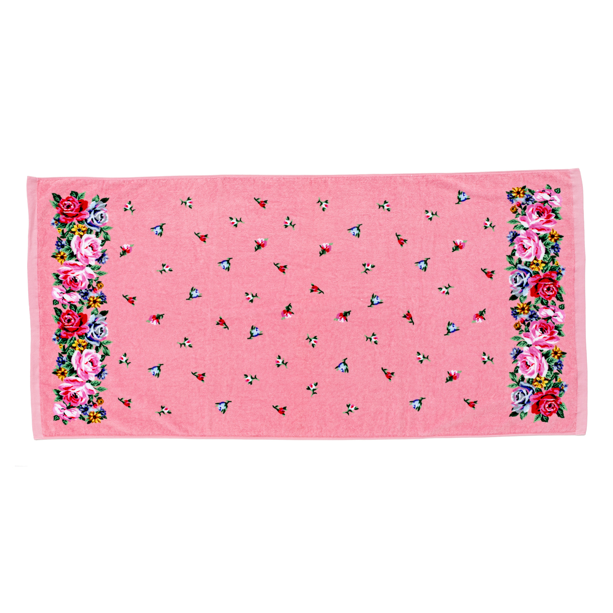 レイクアルスター シャーリングフラワープリントバスタオル Lake