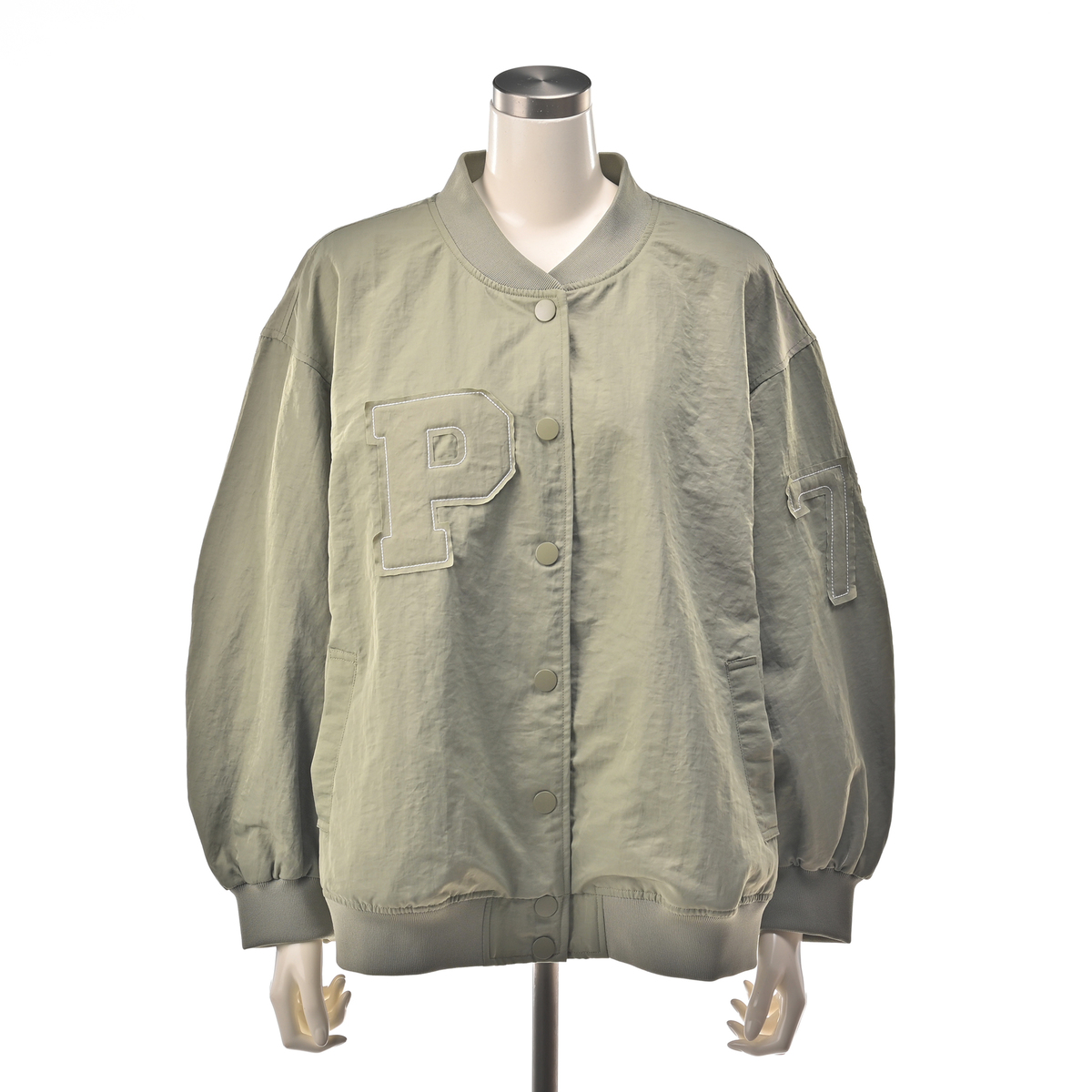 PERSONS ぷっくりロゴライトスタジャン パーソンズ（PERSONS） - QVC.jp