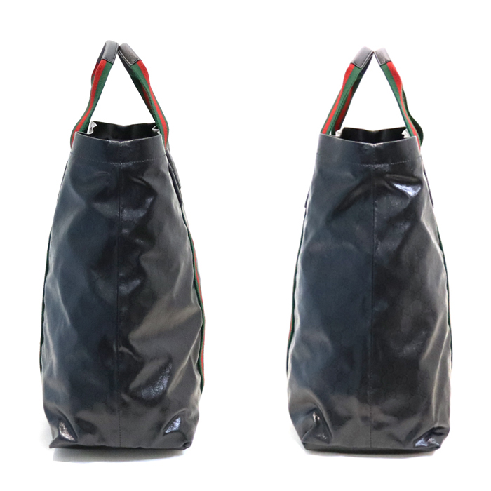 グッチ(GUCCI) ミディアム トートバッグ 763287 GGクリスタル 新品同様