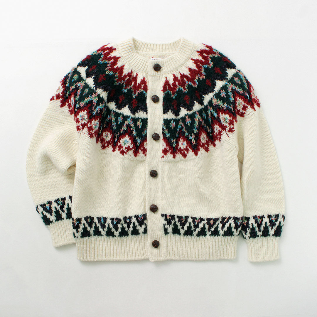 COOHEM（コーヘン） ノルディックニット カーディガン｜ROCOCO ONLINE