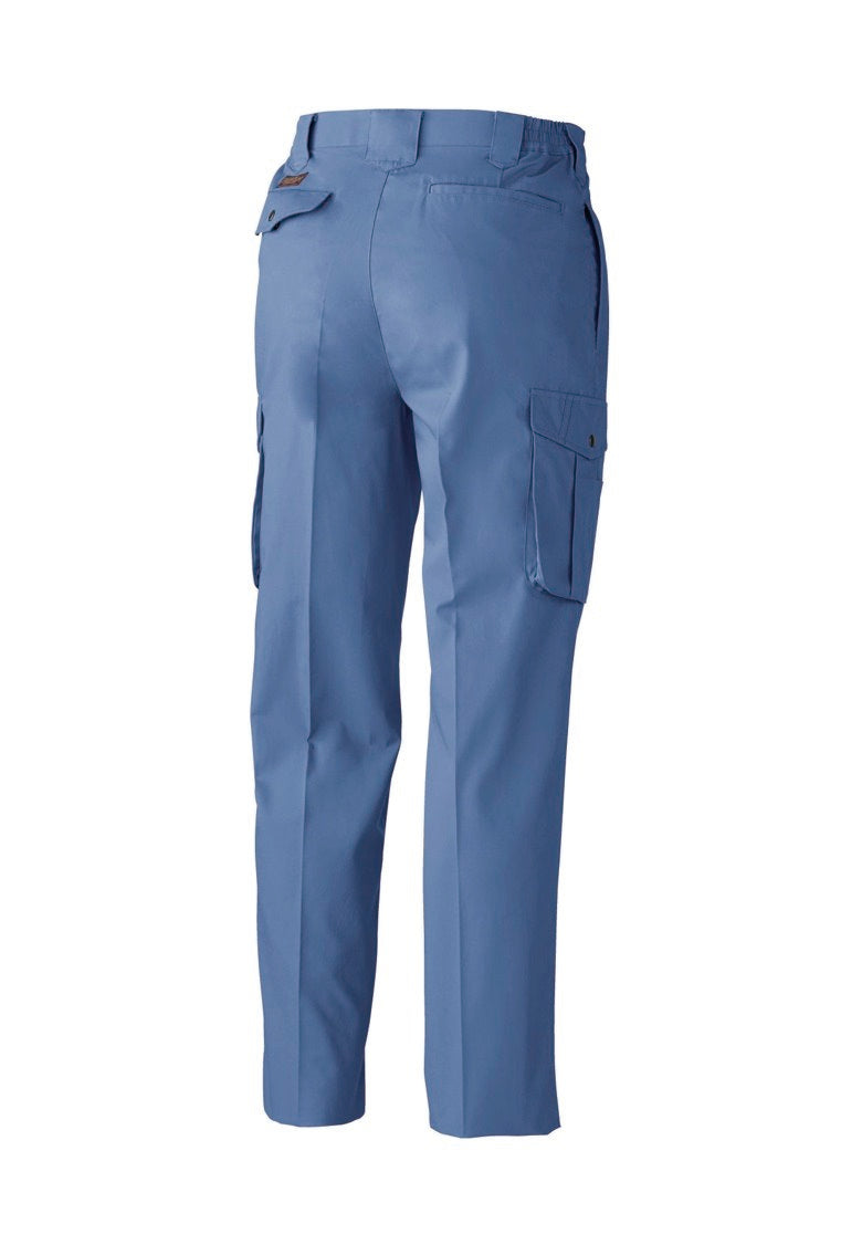 SOWA 538 桑和 優れた吸汗 脇ゴム仕様 綿100％ツータックカーゴパンツ