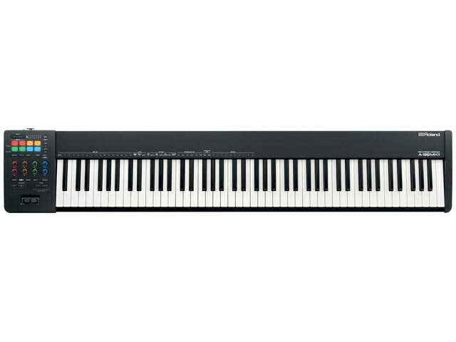 楽天市場】ROLAND A-49 BK (Black) MIDI Keyboard Controller