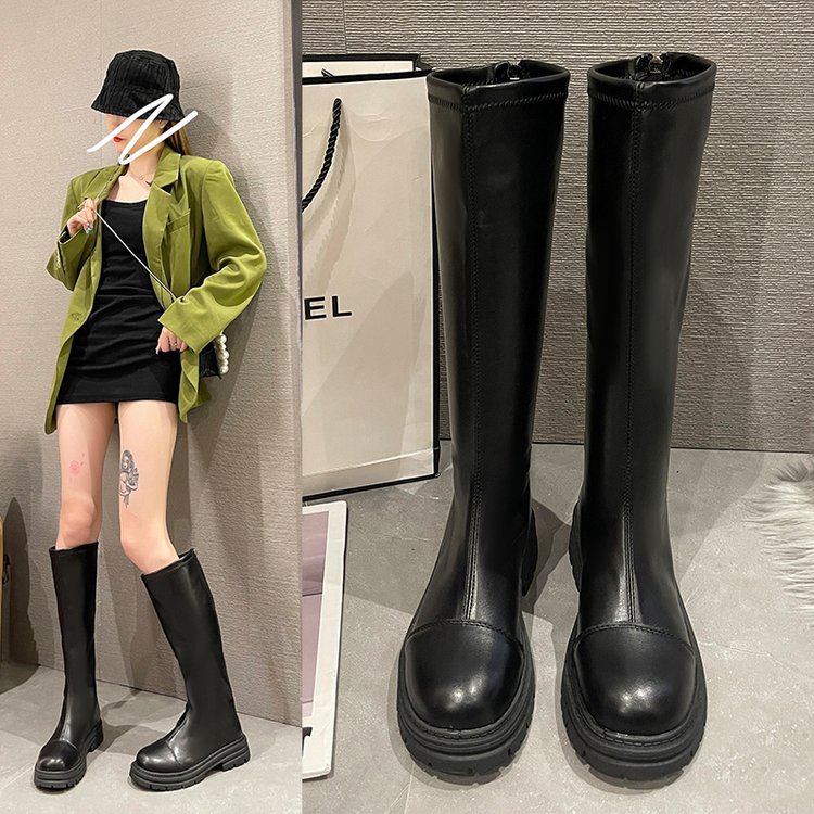 楽天市場】ジョッキーブーツ ニーハイブーツ ロングブーツ レディース