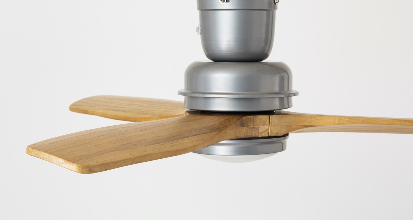 バル ウッド シーリングファン (カラーヴィンテージグレー) | ハモサ