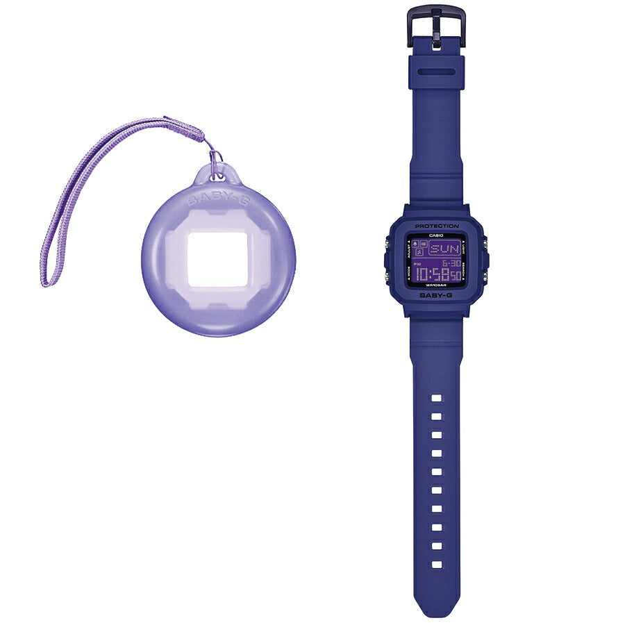 BABY-G+PLUS BGD-10K-2JR レディース 電池式 デジタル スクエア 樹脂
