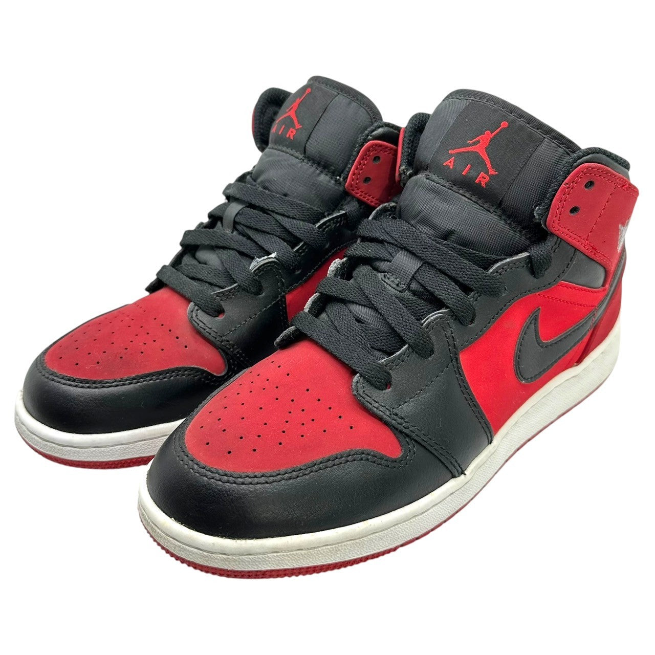 NIKE(ナイキ) AIR JORDAN 1 MID GYM RED BLACK (GS) エアジョーダン1