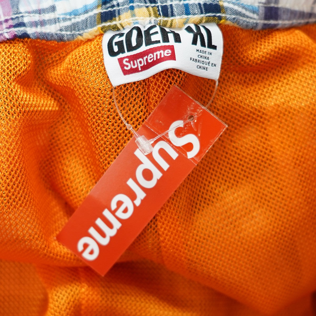 Supreme×GOOD ENOUGH 25SS GOODENOUGH Patchwork Full Zip Track Pant