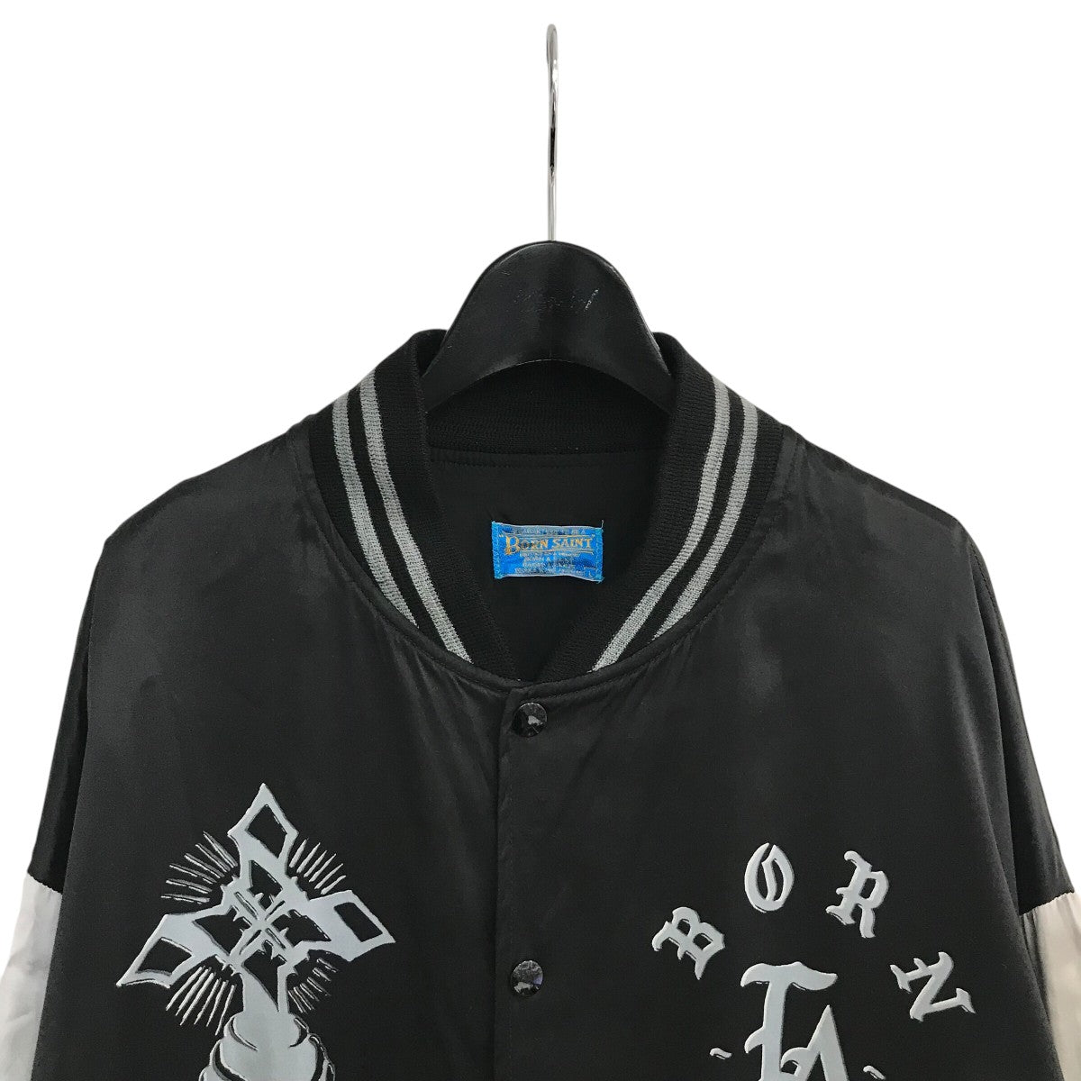 SAINT MICHAEL×BORN X RAISED 「BR SATIN JACKET」サテンジャケットSM