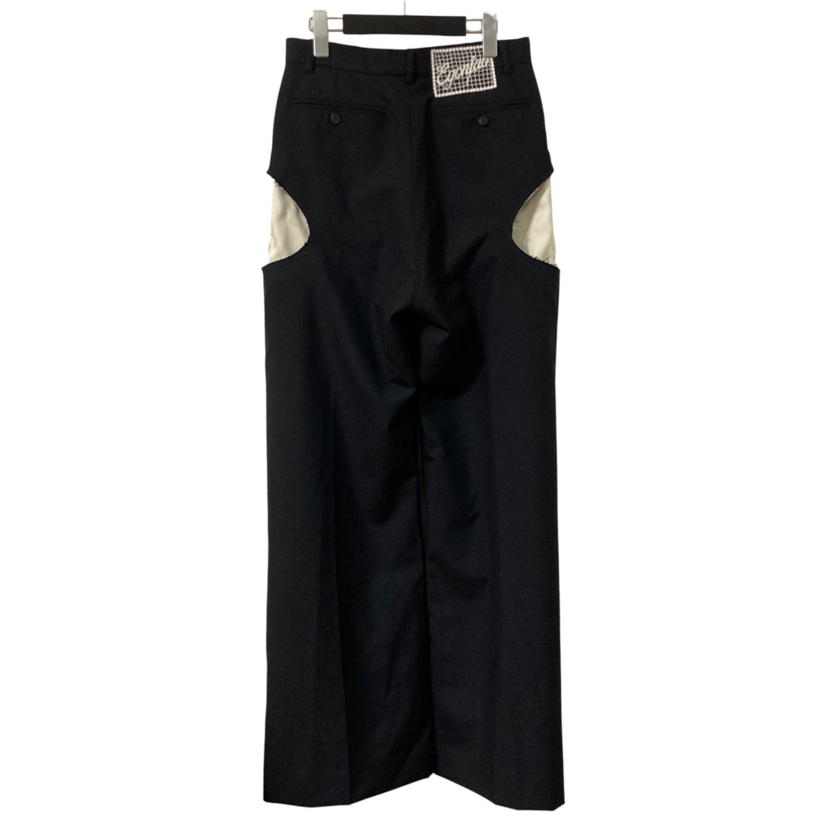 EGON LAB(エゴンラボ) 25SSOpenwork trousersウールスラックス