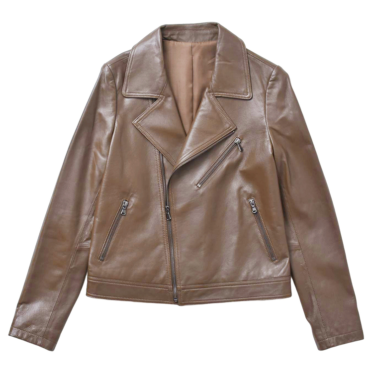 MGSABLE 本革 ジャケット レディース ラムレザー ライダース ダブル