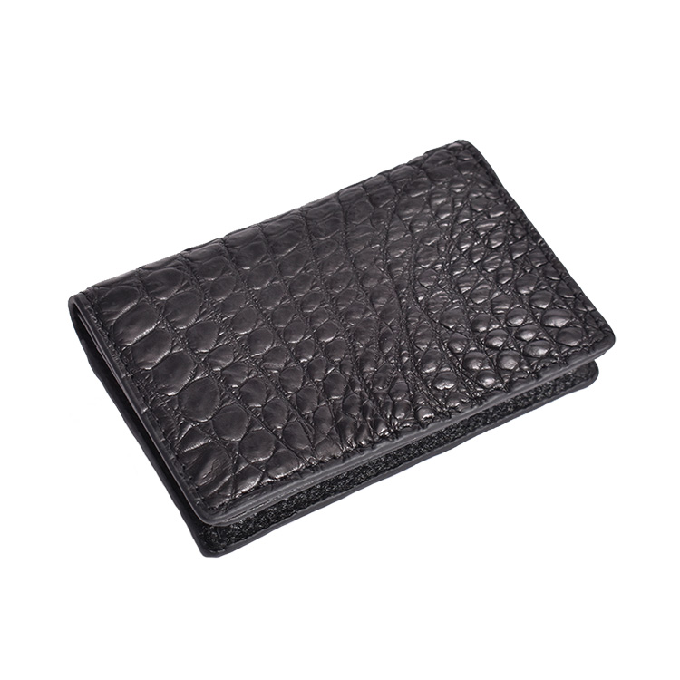MGSABLE 名刺入れ クロコダイル レディース 本革 メンズ カードケース