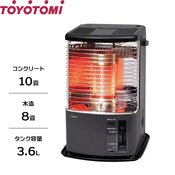 TOYOTOMI（トヨトミ） 対流形 石油ストーブ RB-250(P) レインボー