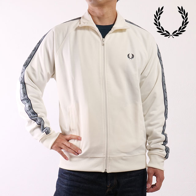FRED PERRY（フレッドペリー） コントラストテープ トラックジャケット