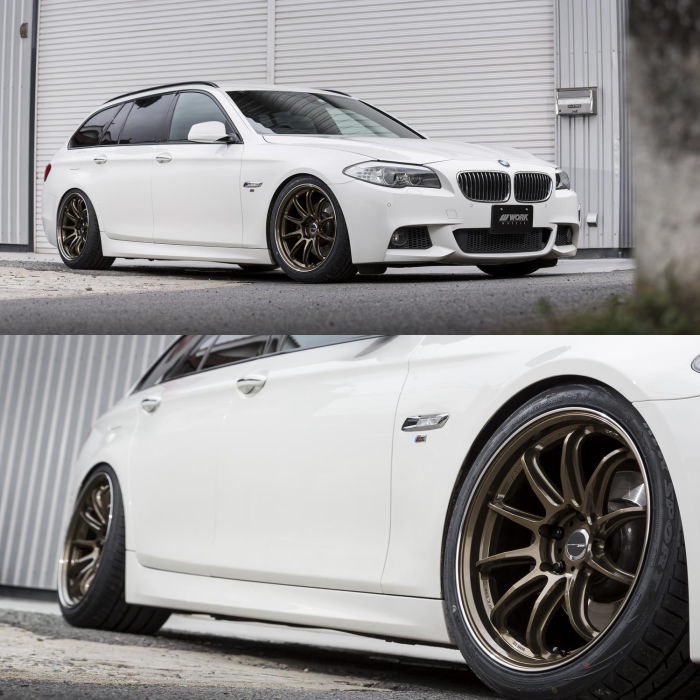 WORK 19インチ 5穴 114.3 8.5J 9.5J 10.5J WORK EMOTION ZR10 チタン