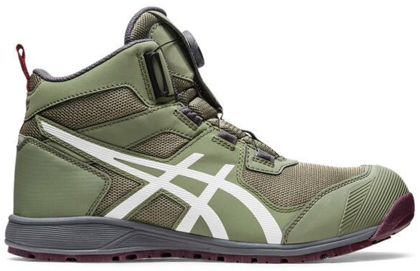 ASICS（アシックス） 安全靴 CP214 TS BOA 1271A056 ライケングリーン