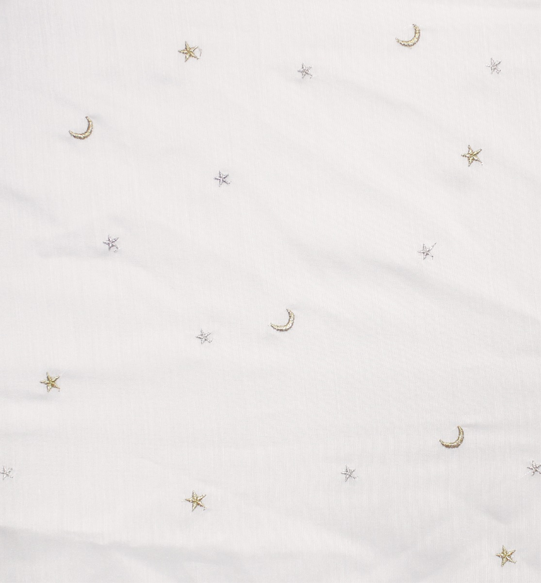 cloth shop 布や レースカーテン 刺繍 おしゃれ 安い UV 星 リーフ 幅