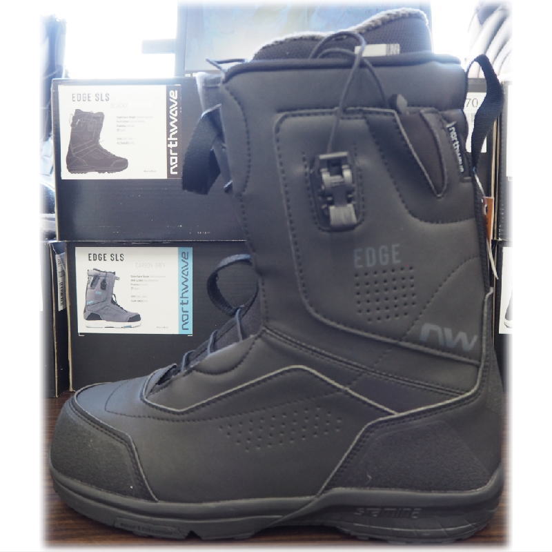 即納】23-24 NORTHWAVE EDGE SLS カラー:BLACK 25.5cm ノースウェーブ
