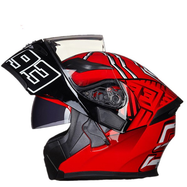 バイクヘルメット フリップアップ システム ヘルメット ジェット フル