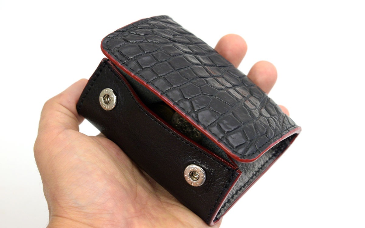 ワニ革 クロコダイル 小銭入れ コインケース ZOO ズー メンズ ダック