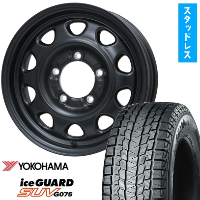 アイスガード SUV G075 195/80R15 スタッドレスタイヤ ホイール4本