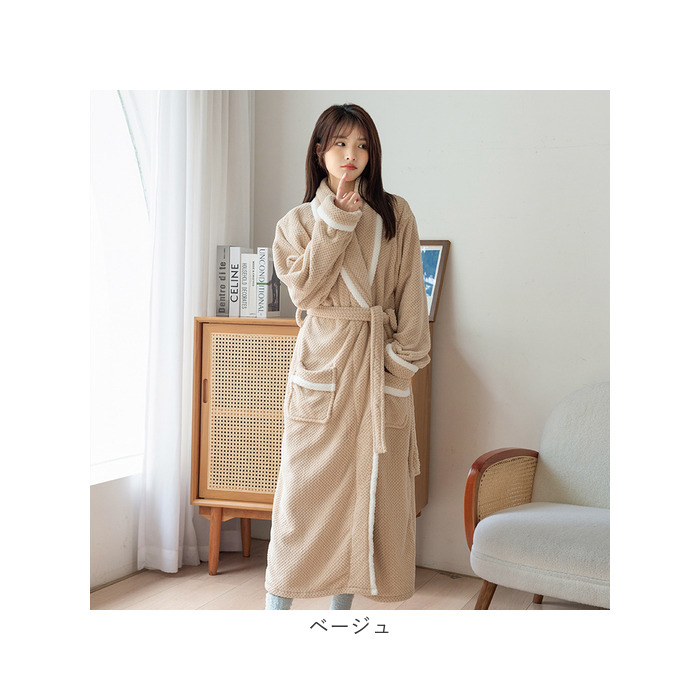 BACKYARD FAMILY（バックヤードファミリー） バスローブ ガウン 長袖