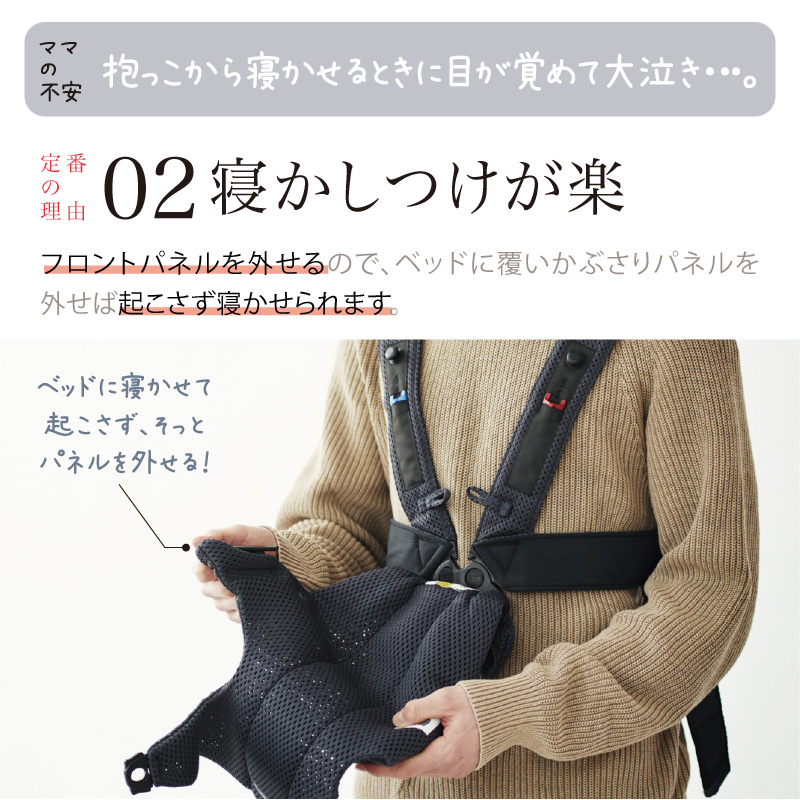 BABYBJORN（ベビービョルン） 抱っこ紐 MINI Air (ミニ エアー