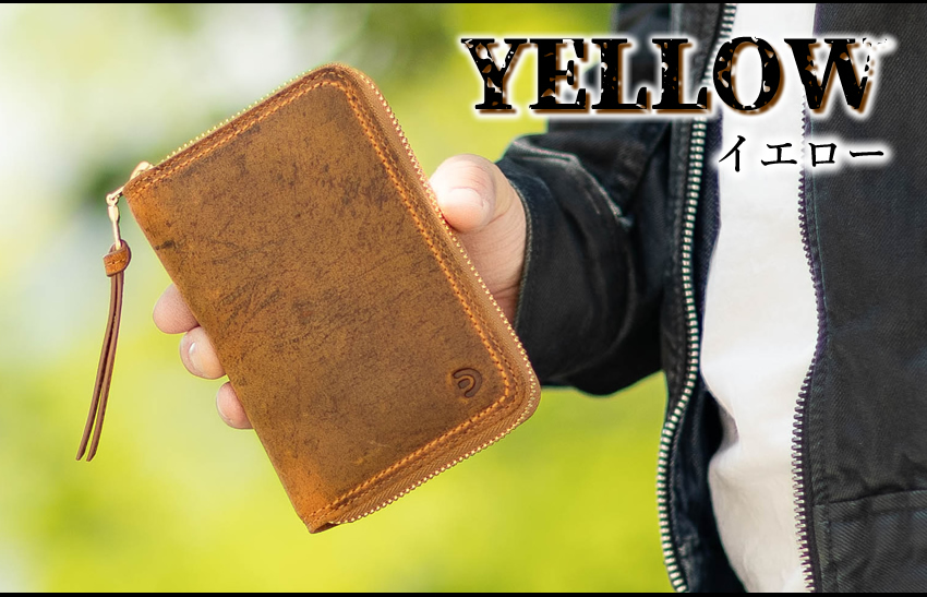 kudu革長財布 スエード ケース付き 2点セット キャメルカラー 一点物