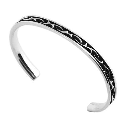 Binich（ビニッチ） ブレスレット メンズ シルバー925 唐草模様