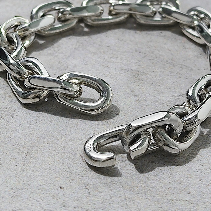 Binich（ビニッチ） ブレスレット メンズ シルバー925 アズキチェーン