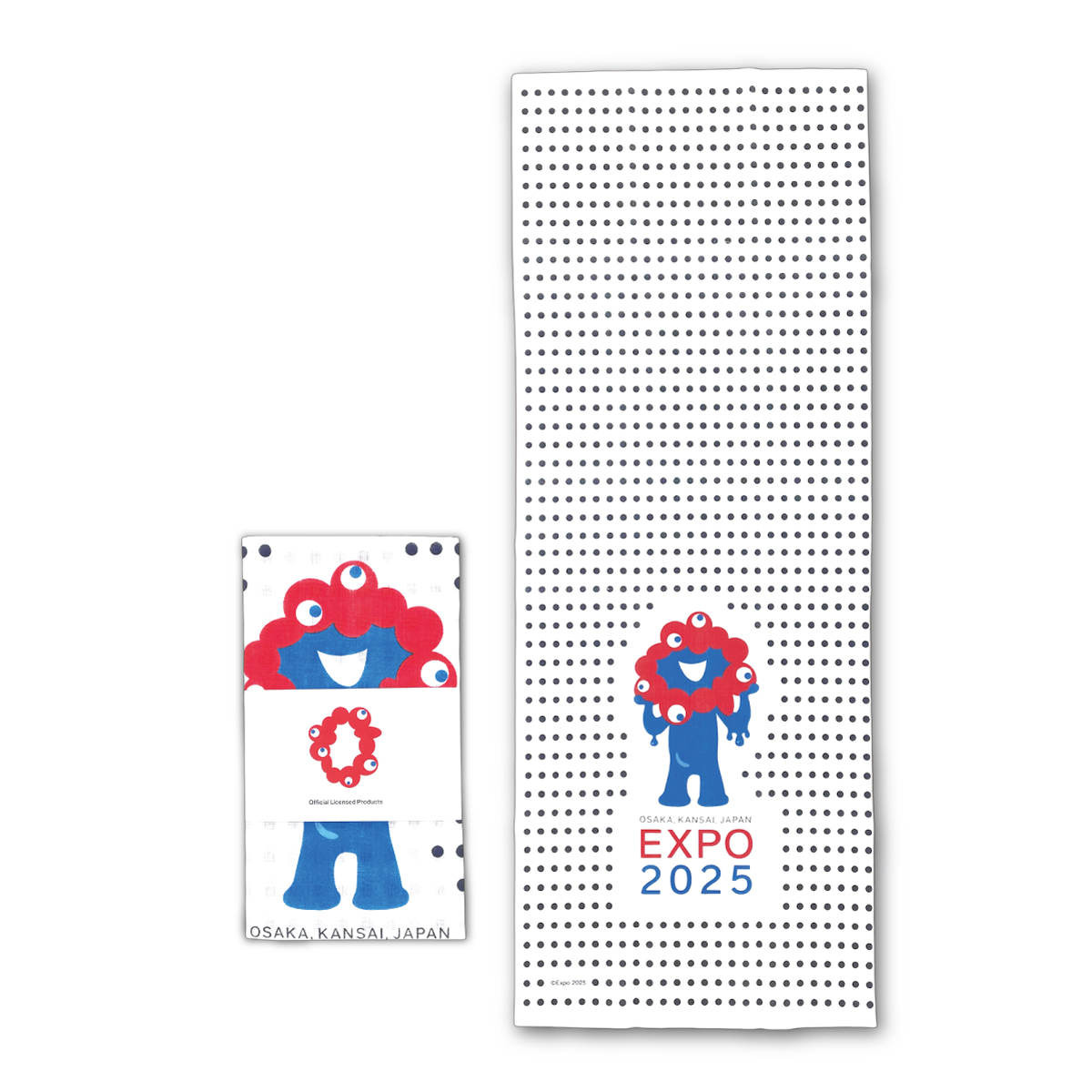 丸眞 EXPO2025 大阪関西万博 ミャクミャク 手ぬぐい 手拭い 日本製