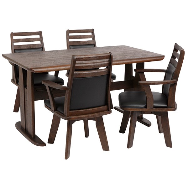 タマリビング ダイニングテーブルセット 4人 4人掛け 4人用 135cm 5点