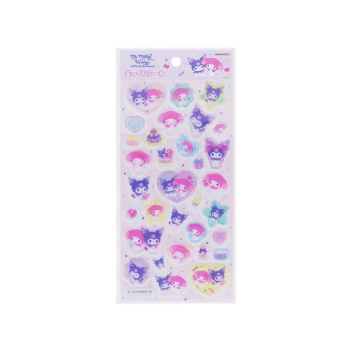 クロミ マイメロディ＆クロミ ぷっくりシール サンリオ シールシート