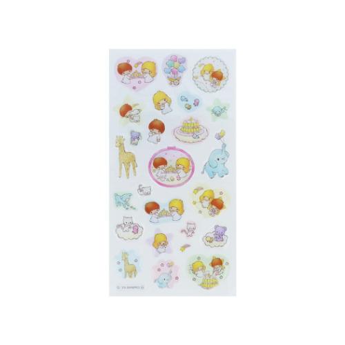リトルツインスターズ ぷっくりシール サンリオ シールシート