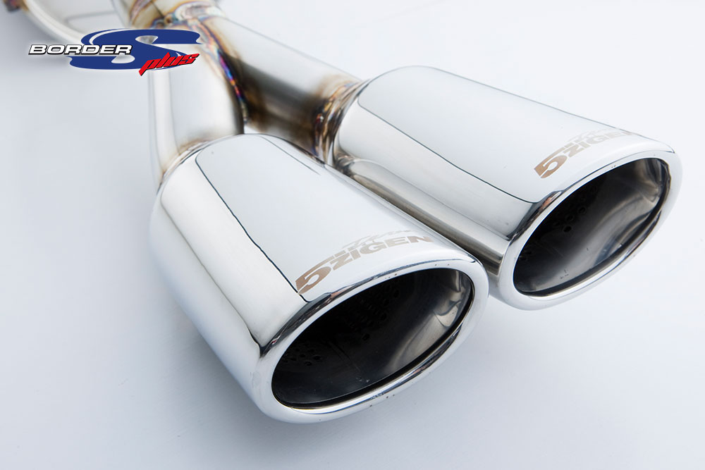 5ZIGEN マフラー 日産 DBA-Z12 キューブ用 車種別専用設計 BORDER-S+