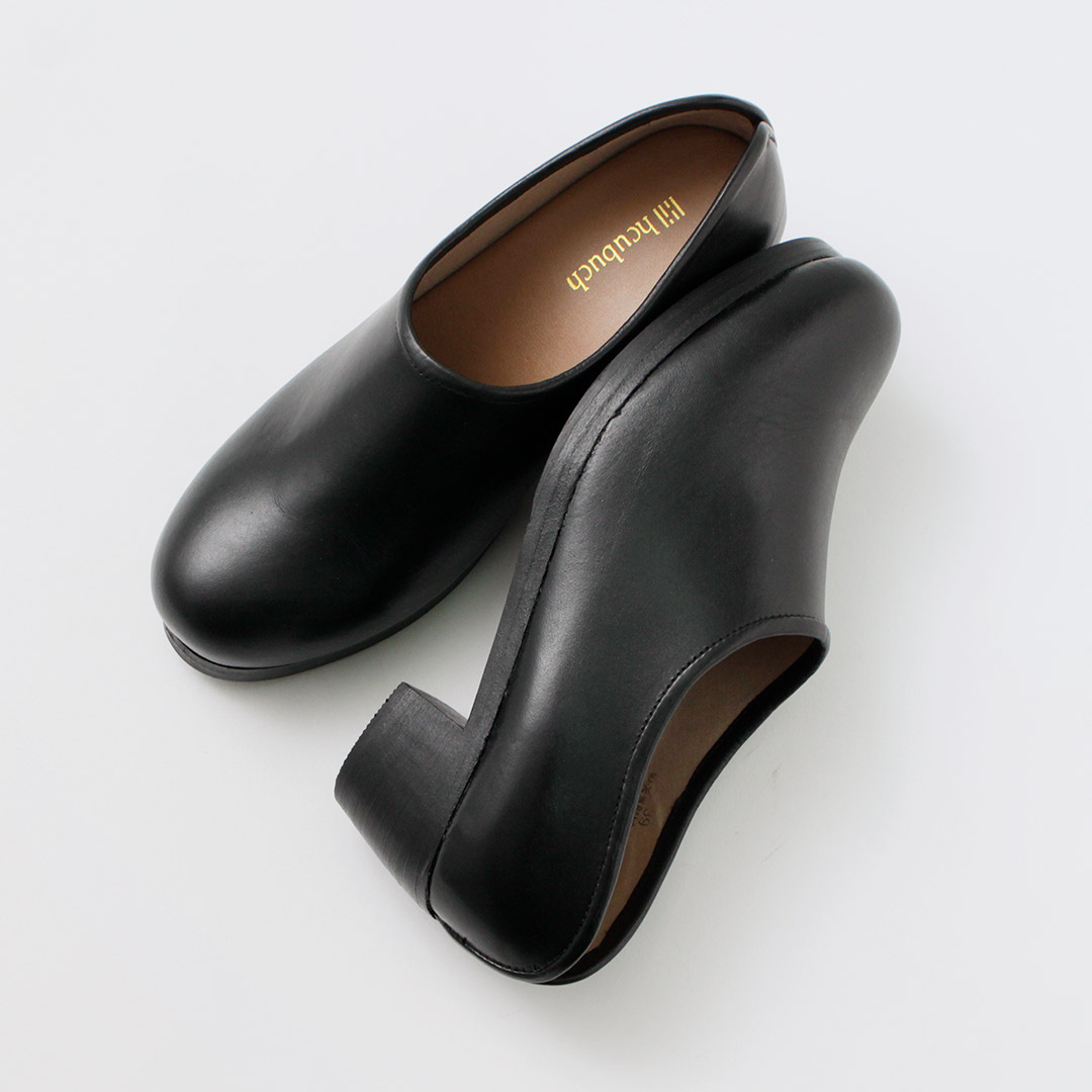 HCUBUCH（フーブ） カウレザーサボ（はまぐりがた） / レディース