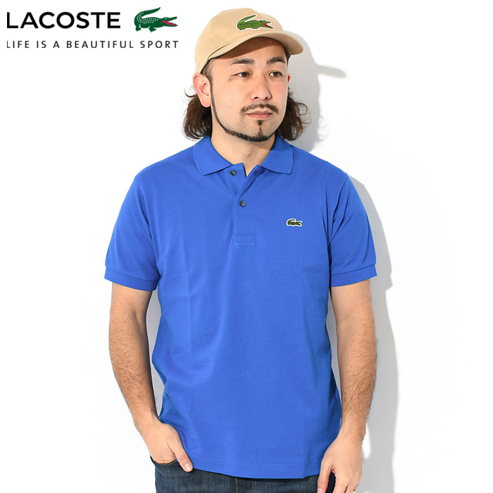 LACOSTE（ラコステ） ポロシャツ 日本製 定番 半袖ポロ メンズ L1212