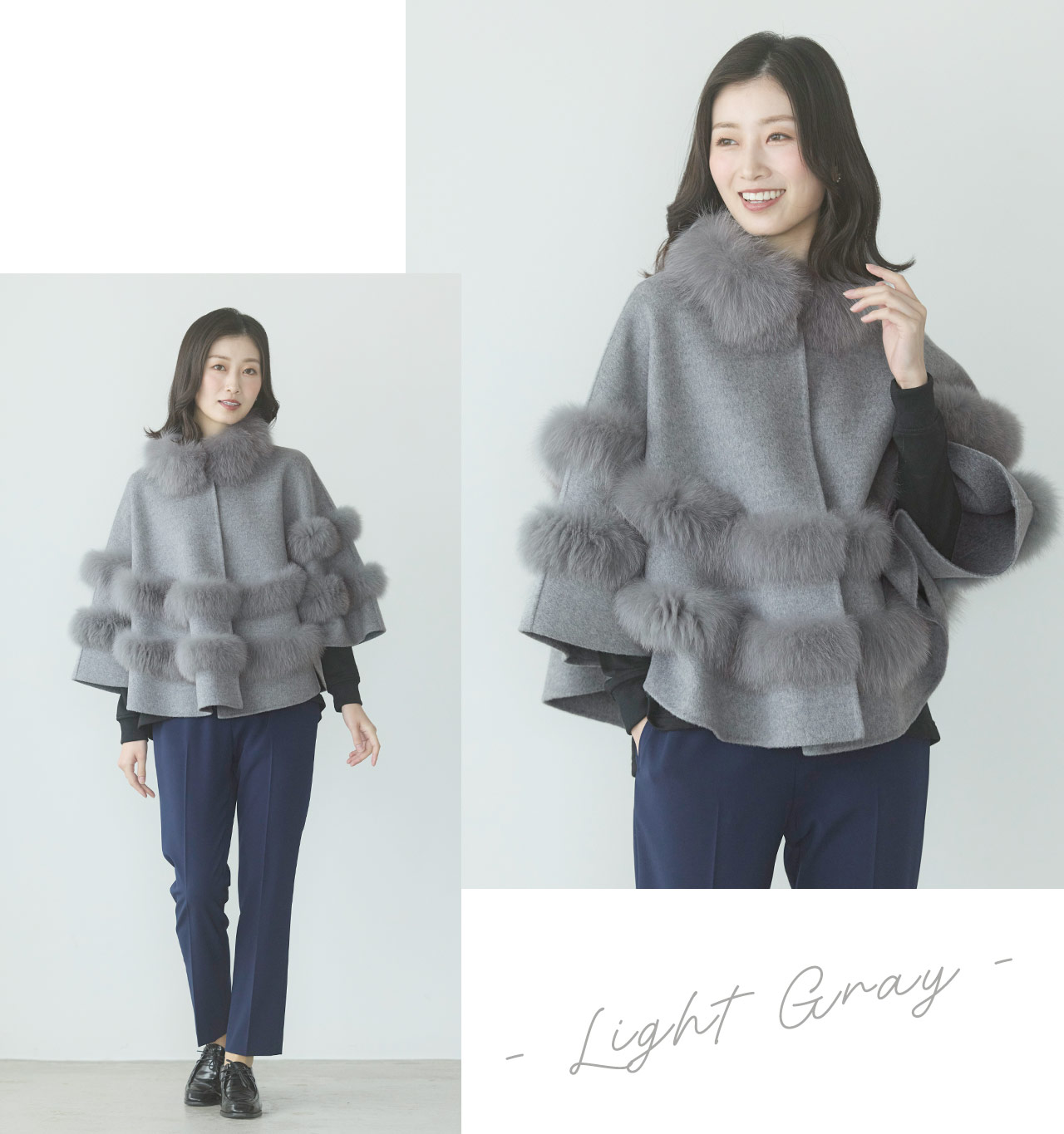 Filomo（フィローモ） [10%offクーポン]ケープ コート カシミヤ