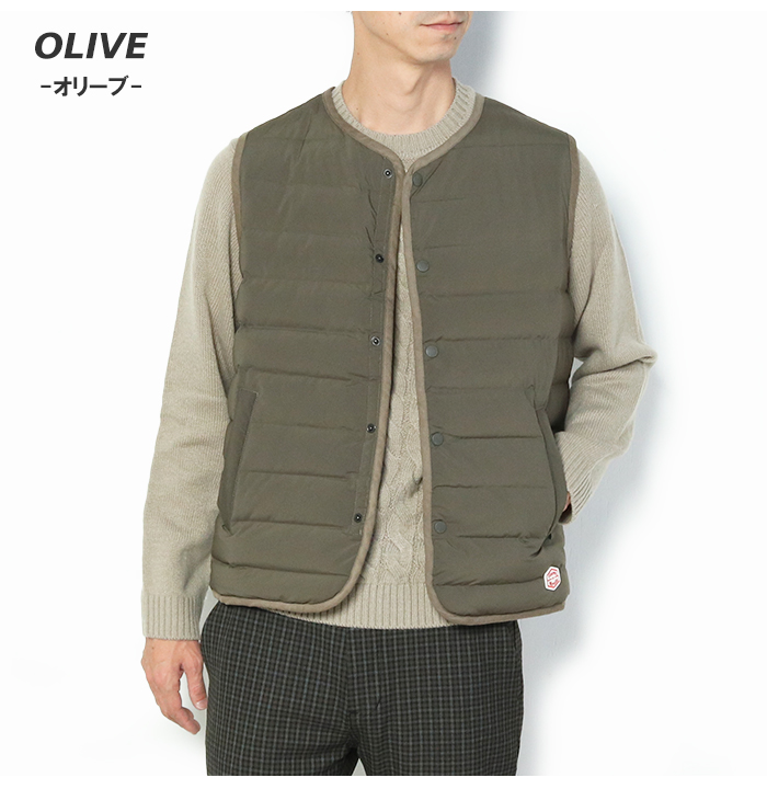 VINCENT ET MIREILLE（ヴァンソン エ ミレイユ） ダウンベスト メンズ