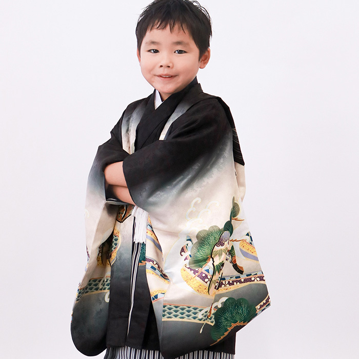 KYOETSU（京越） 【豪華安心12点フルセット】 七五三 着物 男の子 5歳