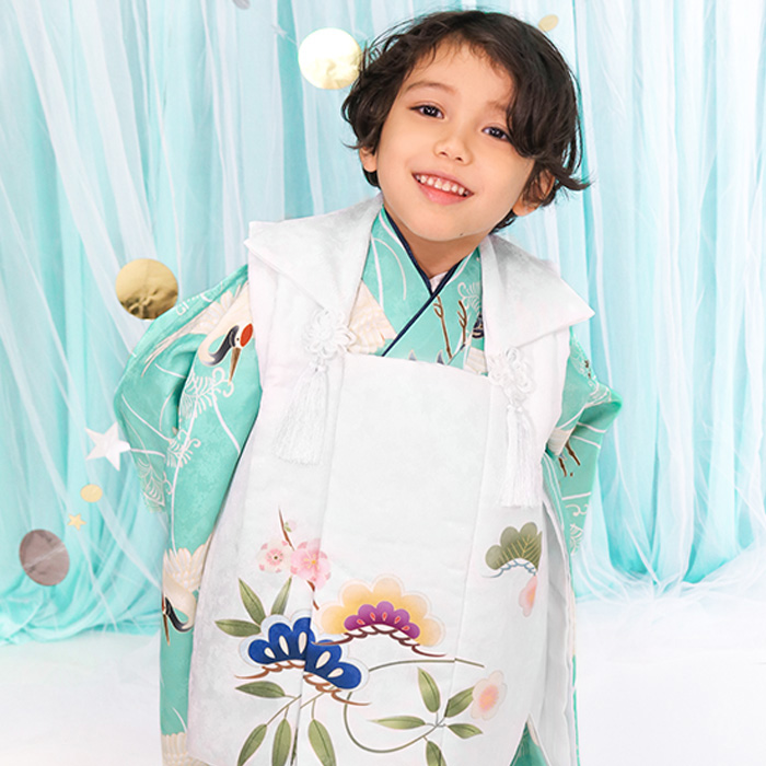 KYOETSU（京越） 【豪華安心8点フルセット】七五三 着物 3歳 男の子